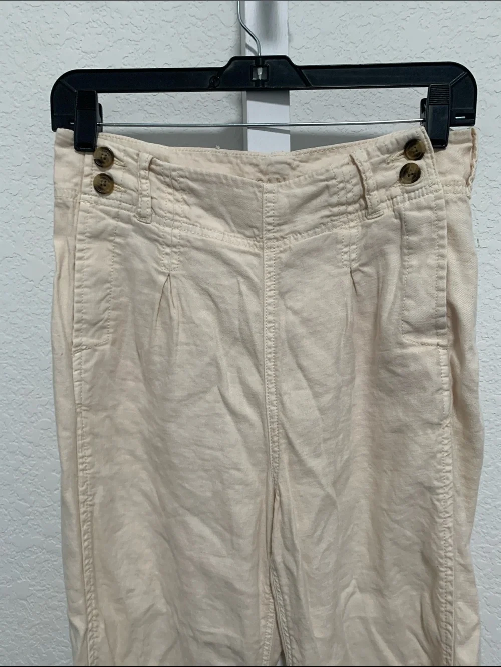 American Eagle Outfitters Cream Chino Pants - Picture 3 of 10